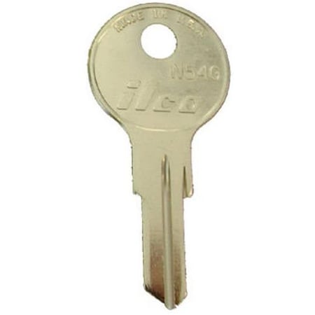 Dormakaba Kaba N54G Repl Key Blank & Cam Lock; Pack of 10 818021